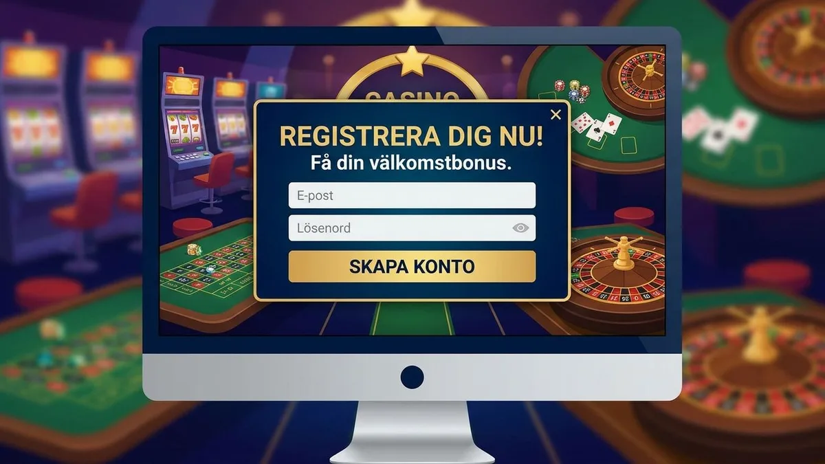 Registrera dig med bonus